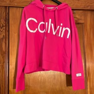 Calvin Klein Performance pink sweatshirt sz XL